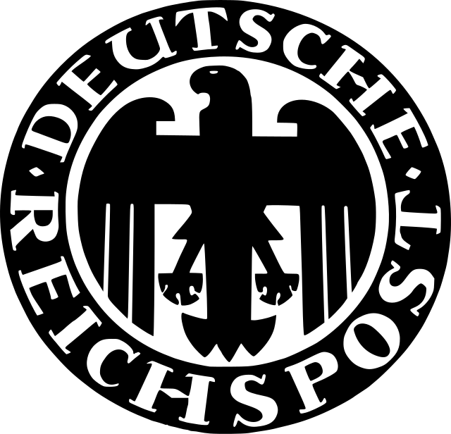 Otto Firle Who Designed The Famous - Deutsche Post (640x616), Png Download