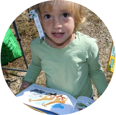 Dolly Parton's Imagination Library Program - Child (384x380), Png Download