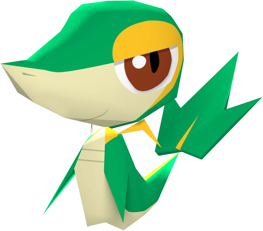 Snivy-pokémon Rumble Blast Model - Pokemon Rumble Blast (900x790), Png Download
