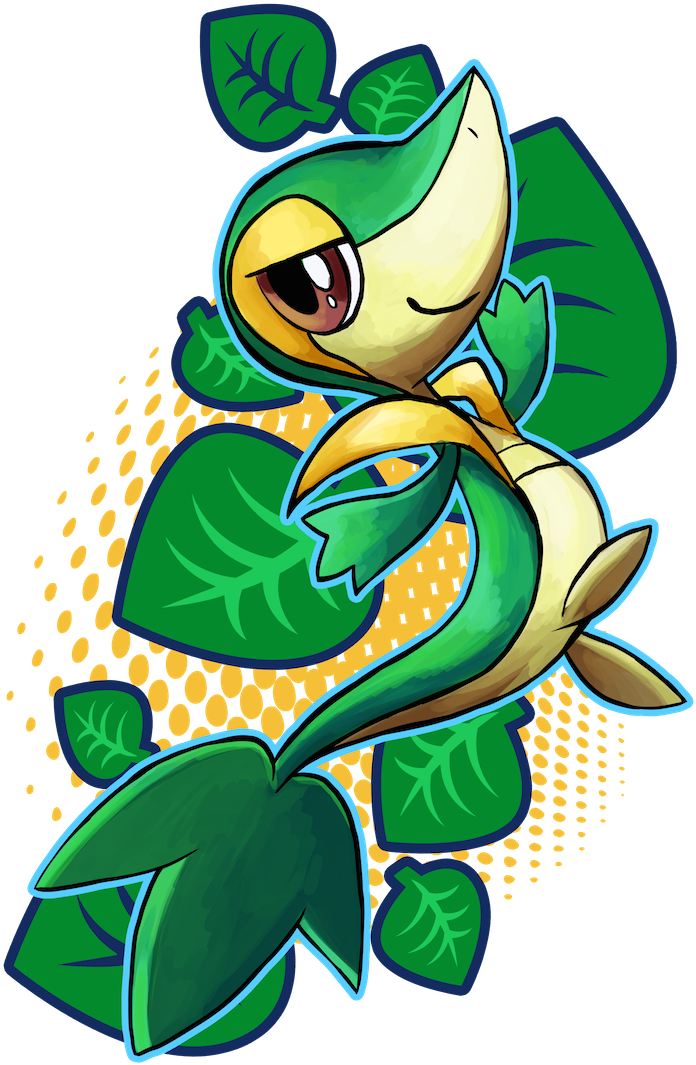 Snivy (800x1091), Png Download