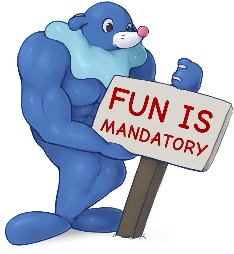 Fun Is Mandatory Anakin Skywalker Ifunny Vertebrate - No Fun Allowed Swatbot (1000x1000), Png Download