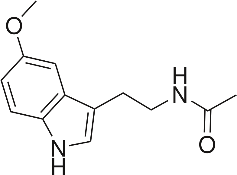 And So We Were Prescribed Melatonin, Not Licenced For - Chemical Structure Of Depression (800x593), Png Download