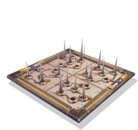 Icon Weapons Spike Trap Floor Base L - Fortnite Battle Royale Trap (480x479), Png Download