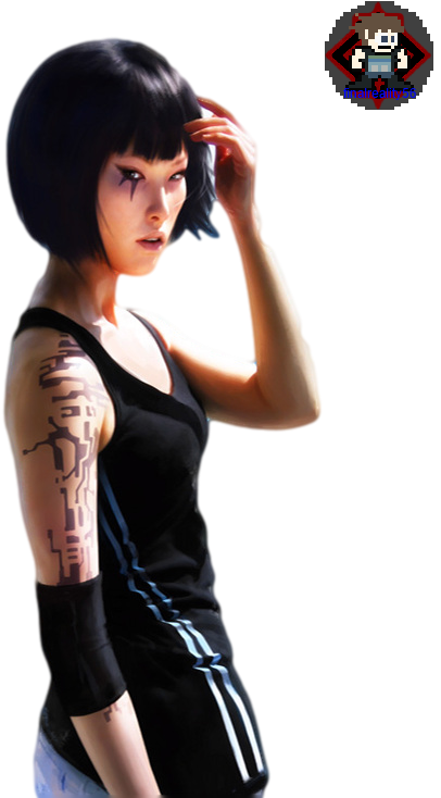 Mirrors Edge Png - Mirror's Edge 1 Faith (540x750), Png Download