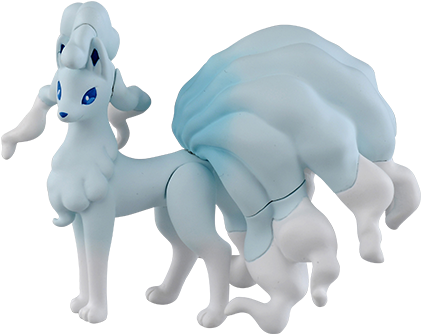 Moncolle Ex Esp-06 Ninetales - Pokémon (430x430), Png Download