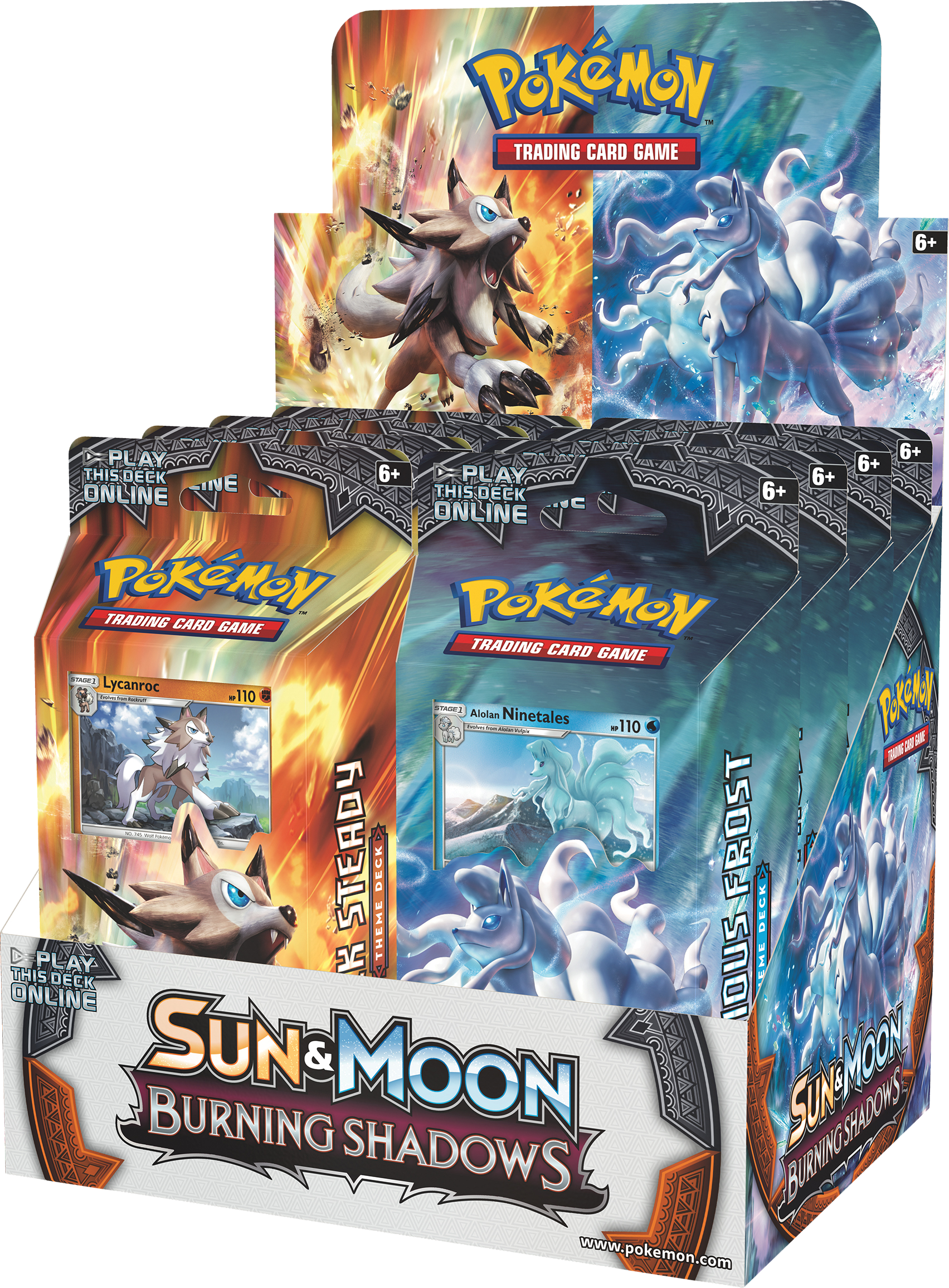 Pokemon Sun & Moon - Pokemon Sun & Moon Burning Shadows Theme Deck (1703x2311), Png Download