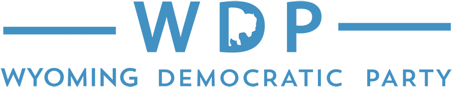 Wyoming Democratic Party (900x205), Png Download