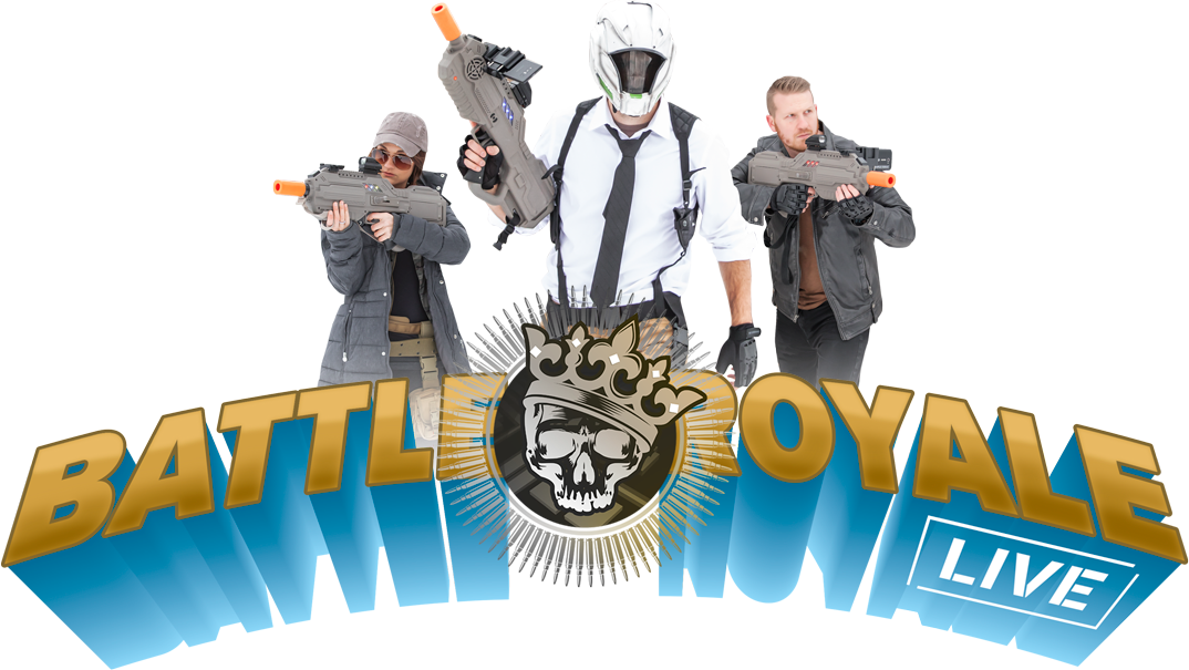 Battle Royale Live Game - Laser Tag (1074x605), Png Download