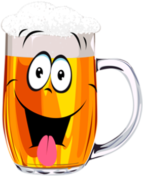 Фото, Автор Missis - Smiley Bière (407x407), Png Download