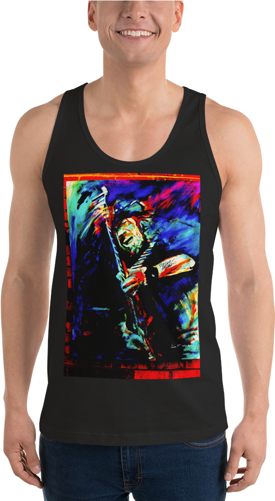 Karma Inc Apparel "kenny Olson Rocks" Limited Edition - Bella Canvas Unisex Jersey Tank, Style C3480, Black (1000x1000), Png Download