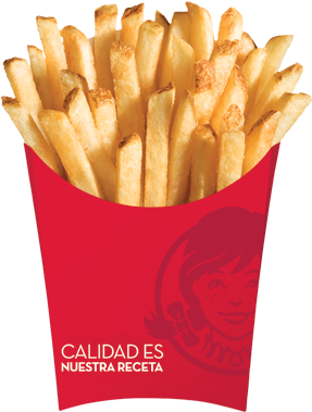 Wendys French Fries (643x378), Png Download