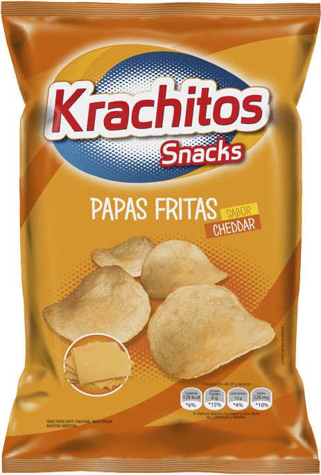 Papas Fritas Krachitos Sabor Cheddar Por Paquete De - Chizitos Krachitos (552x700), Png Download