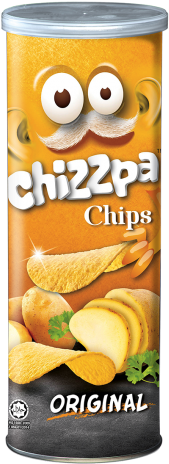 Chizzpa Potato Crisps Hot Spicy (500x500), Png Download