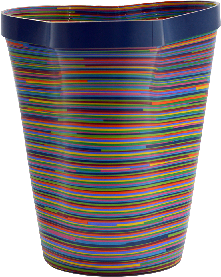 Modelo Hecho Con Serpentina De Colores, Hecho Y Moldeado - Storage Basket (960x1444), Png Download