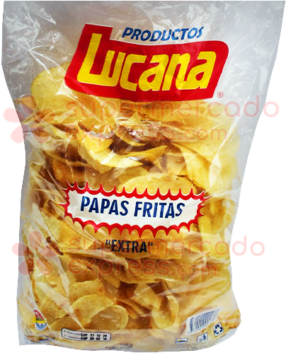 Papas Fritas Lucana 530g - Productos Lucana (522x522), Png Download