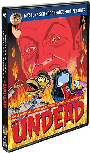 Blast Off For The Ultimate Battle Of Man Versus Movies - Shout! Factory Mystery Science Theater 3000: The Undead (315x537), Png Download