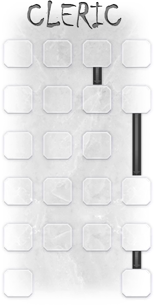 Cleric Skill Table - Portable Network Graphics (340x631), Png Download
