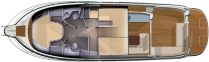Nimbus 405 Flybridge / 44ft - Luxury Yacht (600x438), Png Download