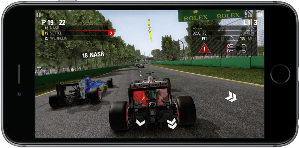 From Time To Time, A Game Comes Along That Is Designed - F1 2016 Game App (1536x516), Png Download