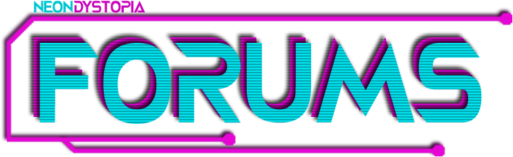 Neon Dystopia Forums - Dystopia (820x300), Png Download