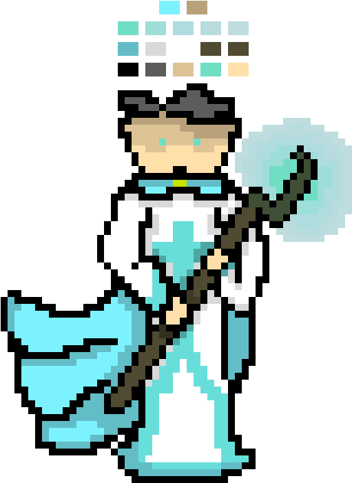 The Cleric - Cartoon (620x730), Png Download