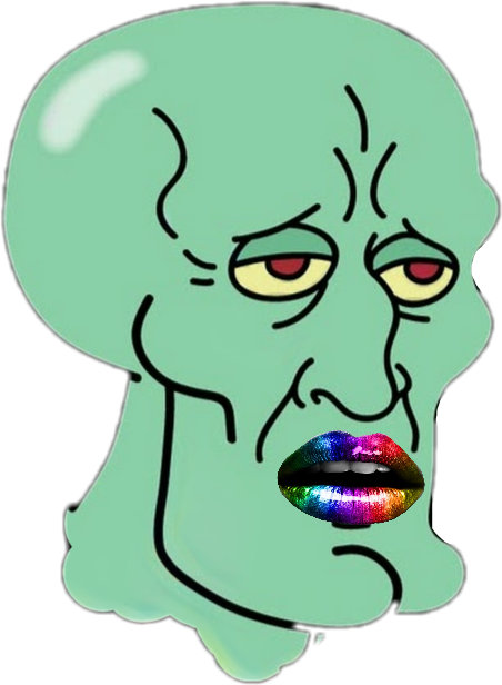 Cringe Sticker - Lula Molusco Bombado (452x616), Png Download