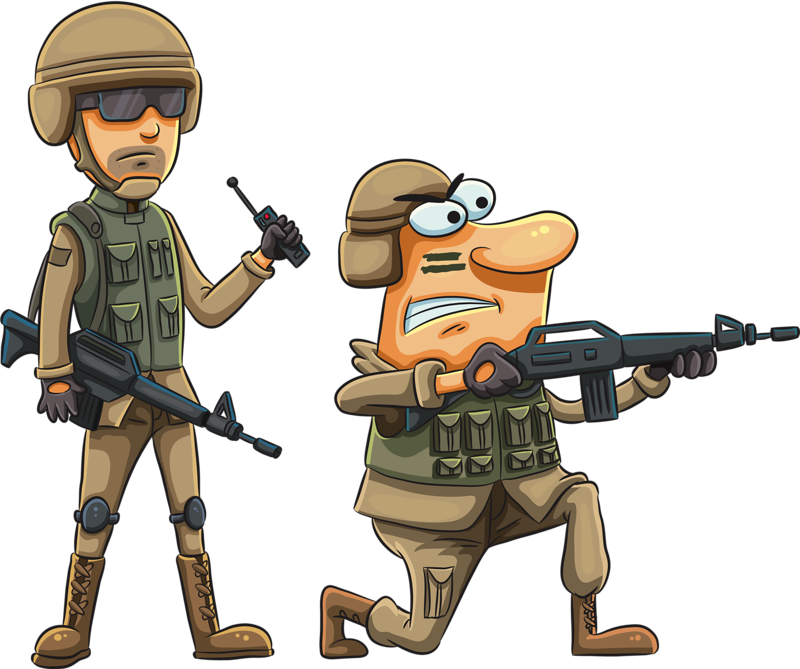 Фото, Автор Soloveika На Яндекс - Soldier Cartoon Png (800x669), Png Download