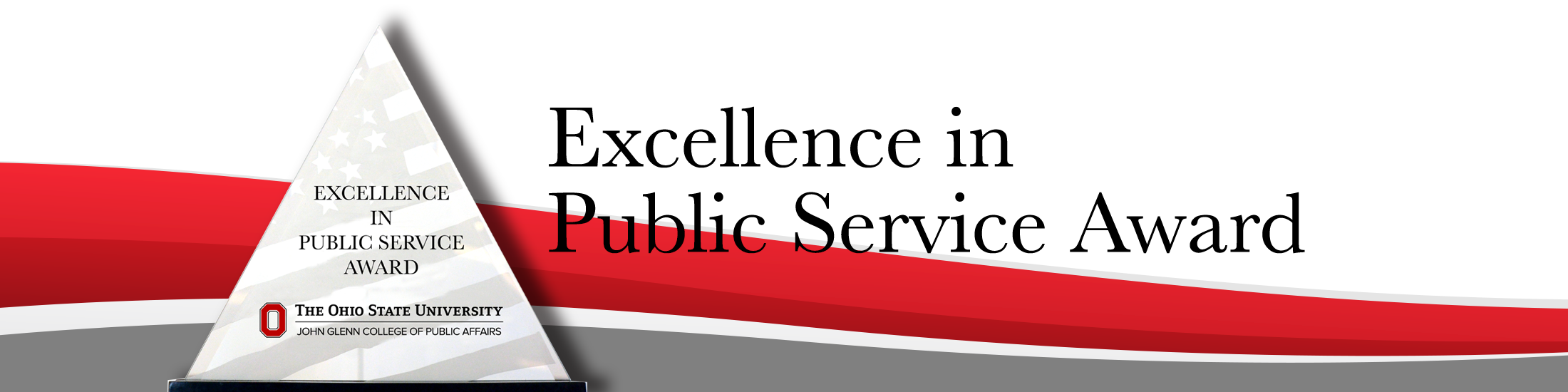 Excellenece In Public Service Award Head - Award (2200x550), Png Download