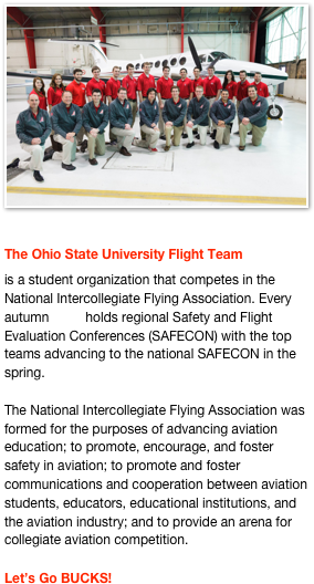 The Ohio State University Flight Team Is A Student - National Intercollegiate Flying Association (497x646), Png Download