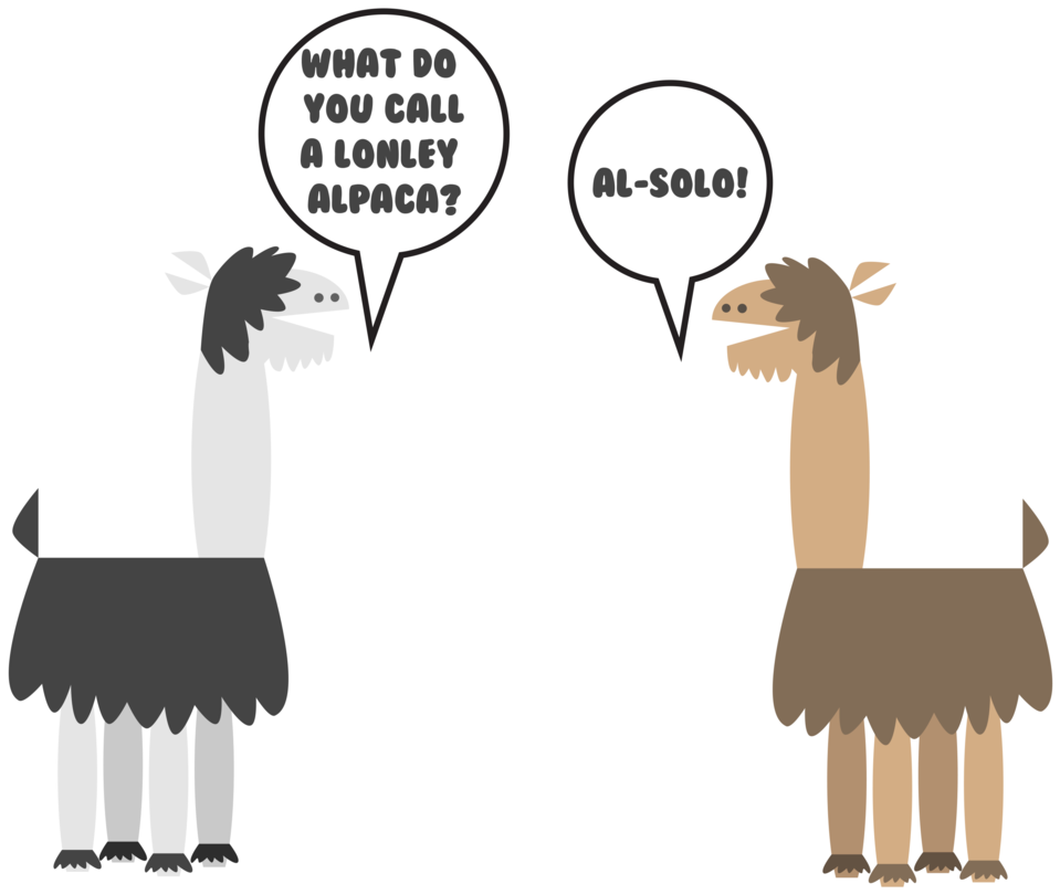 Graphic Freeuse Stock Alpaca Vector Cartoon - Cartoon (982x814), Png Download