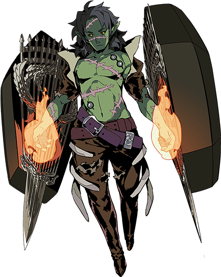 Necromancer - Etrian Odyssey V Classes (500x700), Png Download