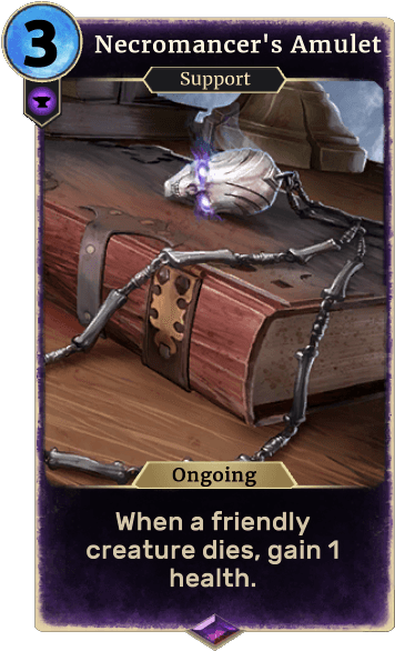 Necromancer's Amulet - Elder Scrolls Legends Dragonborn (409x663), Png Download