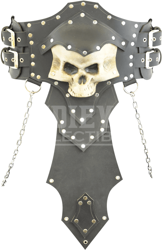Necromancer Leather Belt (850x850), Png Download