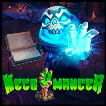 Immerse Yourself In The Dark Atmosphere Of The Warlock - Necromancer Slot (360x463), Png Download