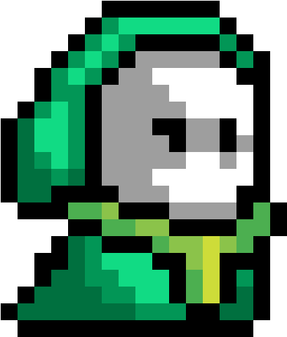 Necromancer - Legend Of Zelda Link Pixel Art (1200x1200), Png Download