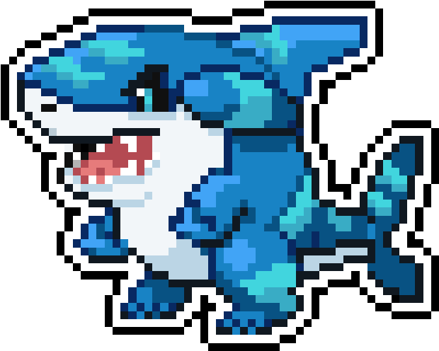 Water Gible - Alola (900x900), Png Download