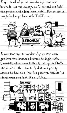 Wimpyk#book10 Pg5 - Diary Of A Wimpy Kid Old School (350x510), Png Download