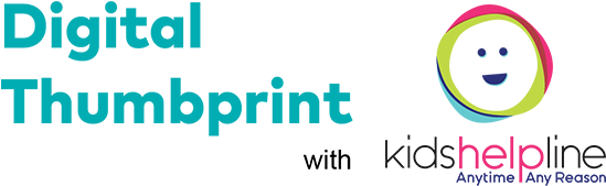 Dt Khl Logo Web - Optus Digital Thumbprint Kids Helpline (593x344), Png Download