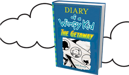 The New Diary Of A Wimpy Kid Book 'the Getaway' Is - Diary Of A Wimpy Kid The Getaway (432x293), Png Download