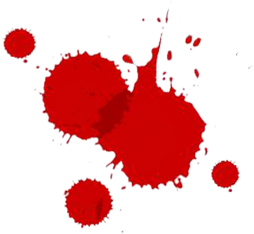 Blood Splatter (640x480), Png Download