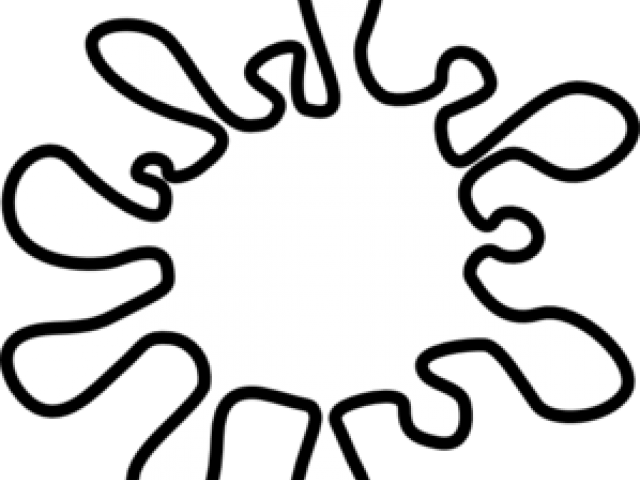 Paint Splash For Coloring (640x480), Png Download