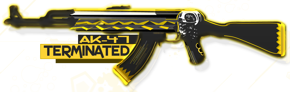 So For The Ak 47, We Wanted To Bring The Feeling Of - Polycount (1125x360), Png Download