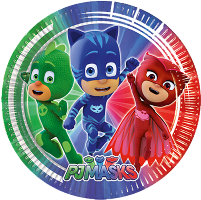 Pj Masks Πιάτα - Super Pigiamini Ostia (500x500), Png Download