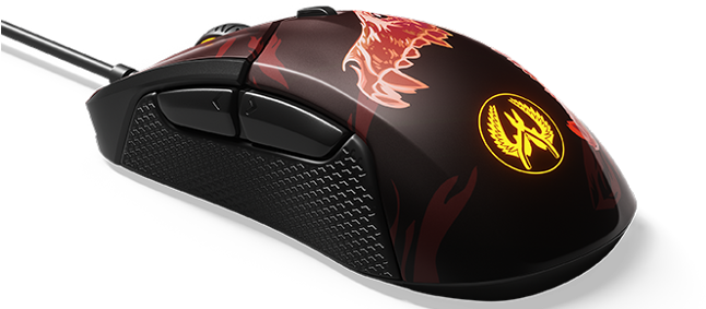 While Sporting The Legendary Design Of Cs - Rival 310 Cs Go Howl Edition (645x306), Png Download