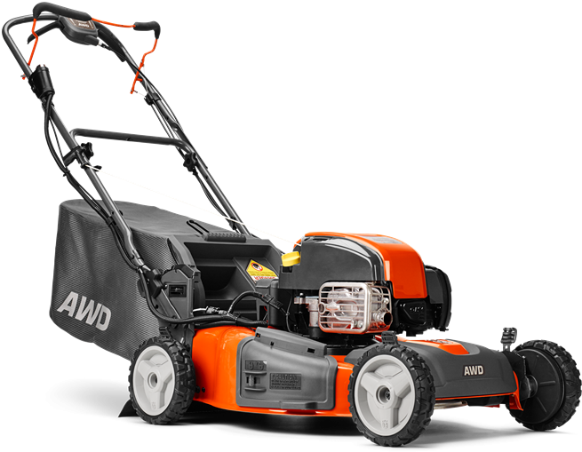 Husqvarna Hu725aws Self Propelled Push Mower - Husqvarna 190cc 22-inch Self-propelled Awd 3-in-1 Gas (680x523), Png Download