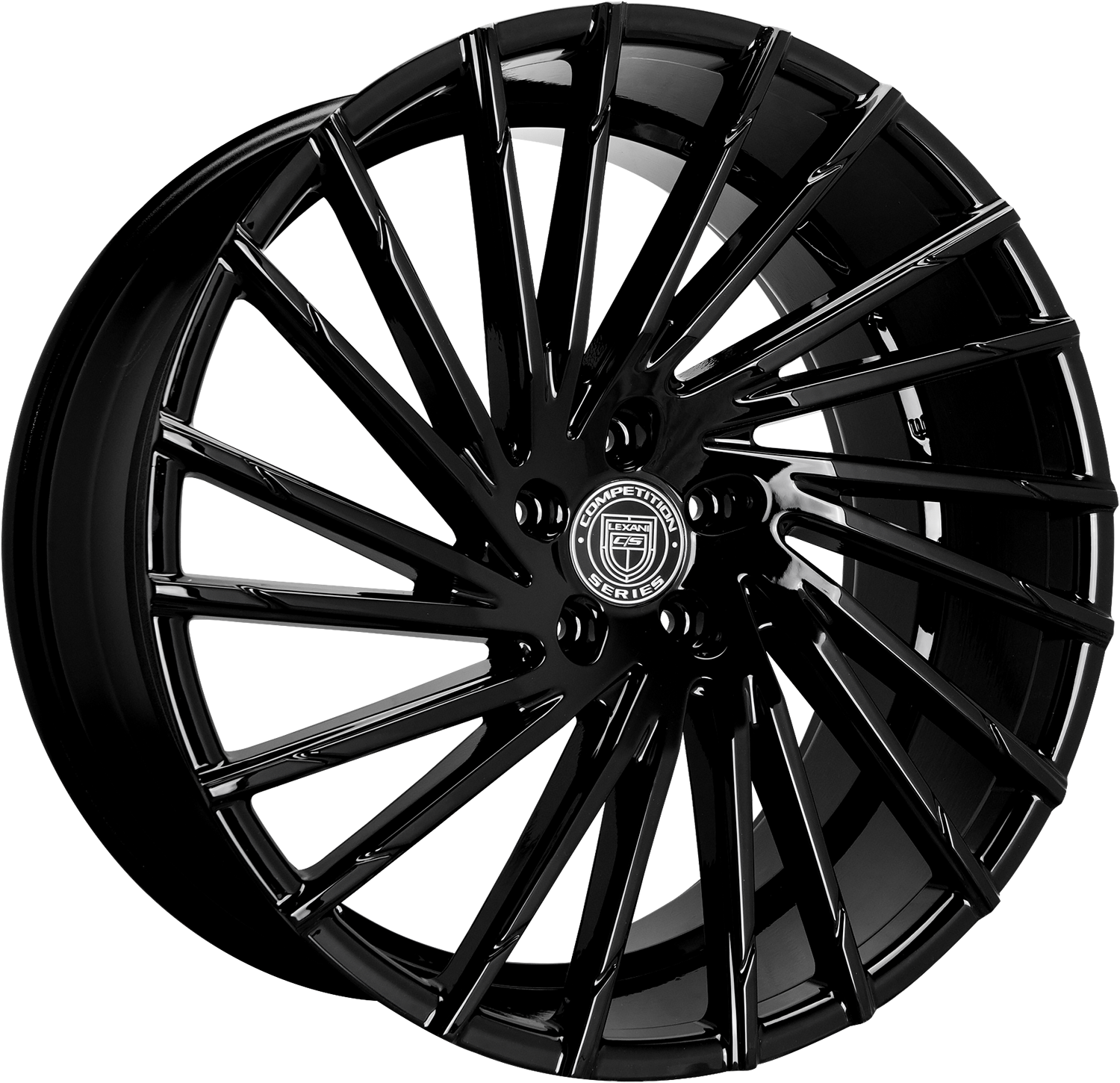 Full Gloss Black - Lexani Wraith (1500x1450), Png Download