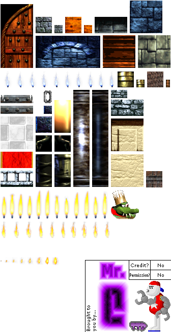 Creepy Castle - Ballroom - Donkey Kong 64 (336x650), Png Download