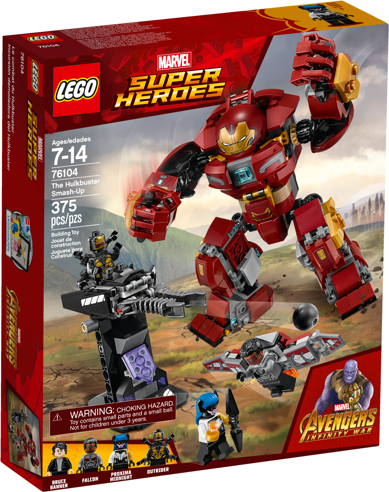 76104 The Hulkbuster Smash-up - Lego Super Heroes Super Hero Airport Battle 76051, (2400x1800), Png Download