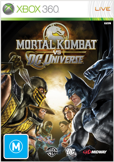 Mortal Kombat Vs Dc Universe Xbox 360 Game - Mortal Kombat Vs Dc Universe [xbox 360 Game] (640x640), Png Download