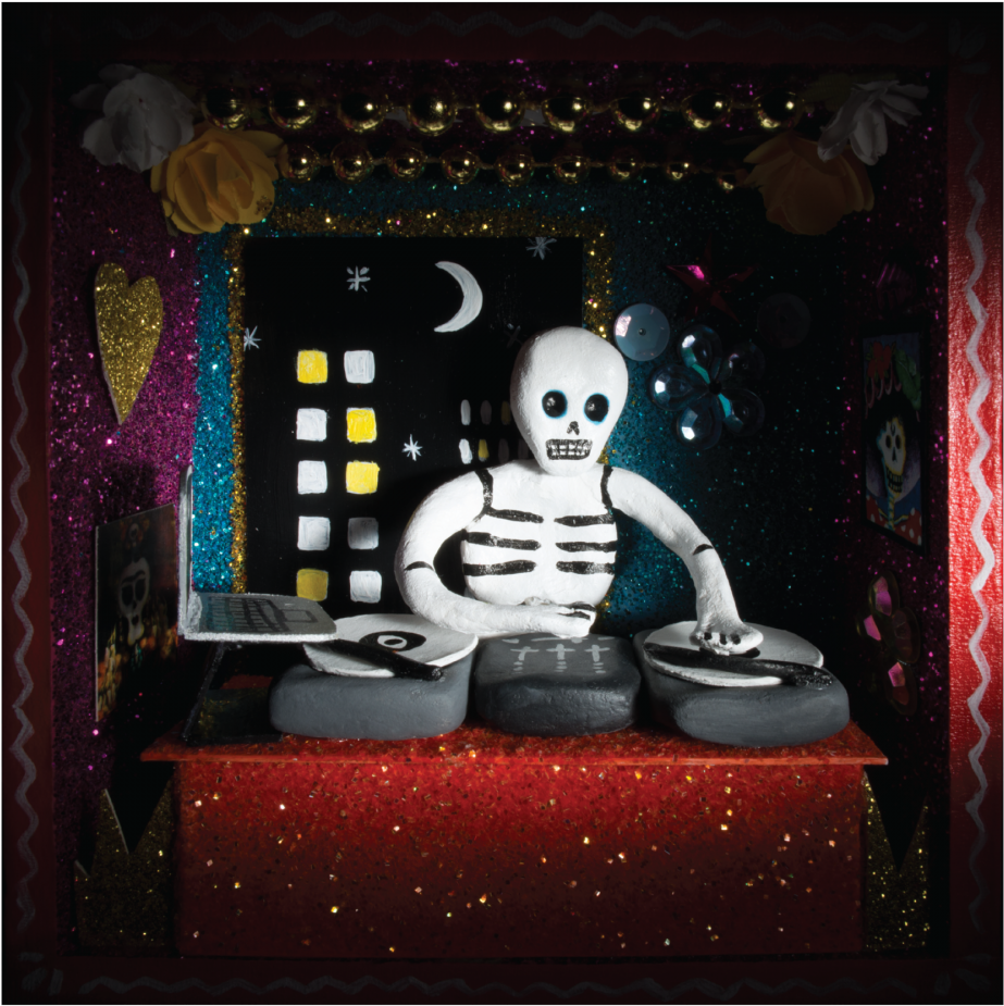 Serato "mexico Día De Los Muertos" 12" Control Vinyl - Serato 12 Inch Control Vinyl Mexico Dia De Los Muertos (1000x1194), Png Download